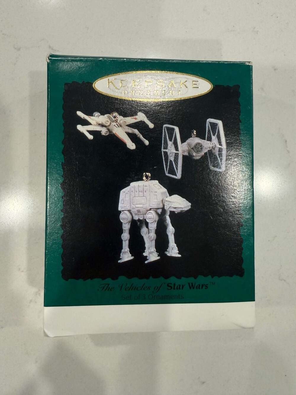 Hallmark Star Wars The Vehicles of Star Wars Keepsake Ornaments Set 1996